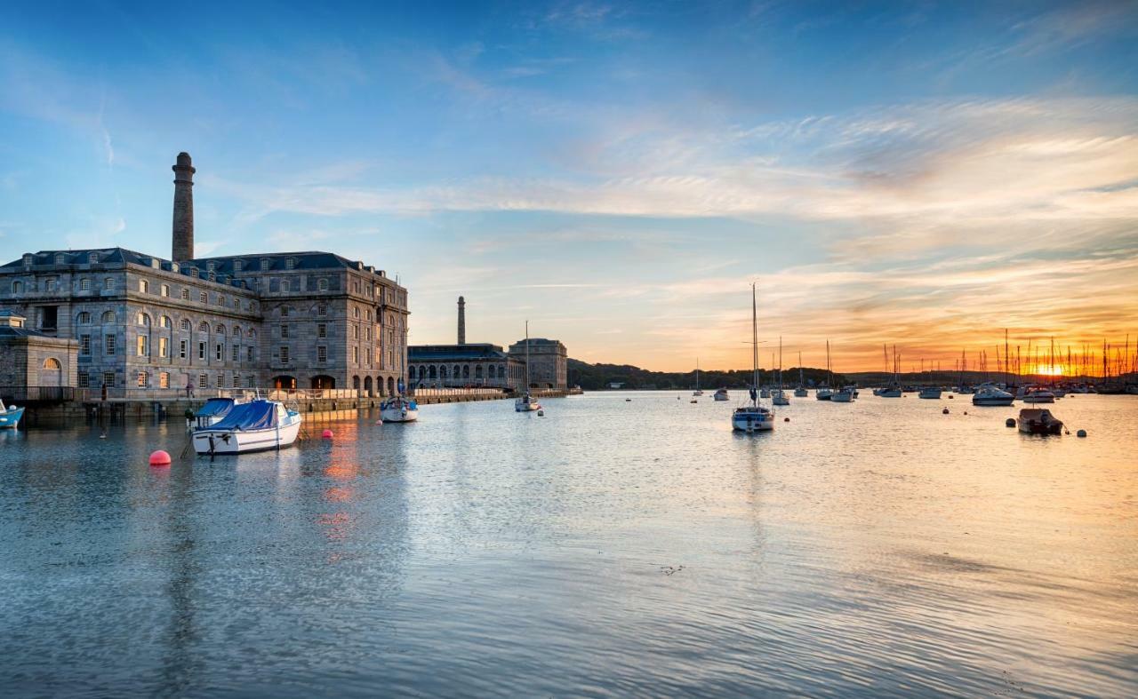 Pure B - Exceptional Views Of Tamar & Royal William Yard With Free Parking & Wifi Daire Plymouth Dış mekan fotoğraf